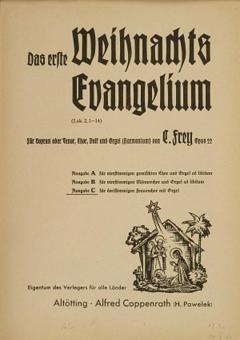Das erste Weihnachtsevangelium op. 22 