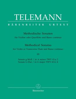 12 methodische Sonaten Heft 3 