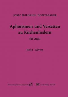 Aphorismen und Versetten zu Kirchenliedern Heft 1 