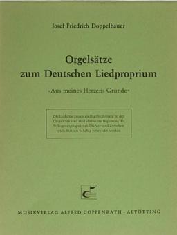 Orgelsätze zum Deutschen Liedproprium 