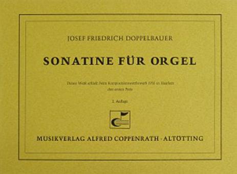 Sonatine für Orgel 