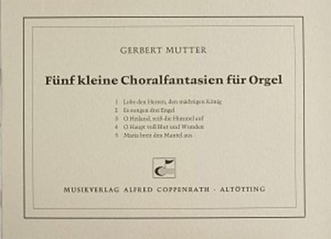 Fünf kleine Choralfantasien 