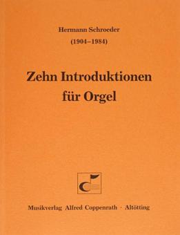 Zehn Introduktionen für Orgel Standard
