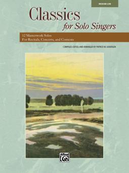 Classics for Solo Singers 