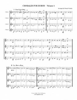 Chorales for Horns 