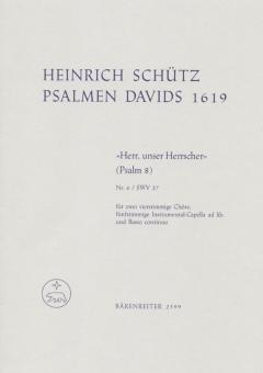 Herr, unser Herrscher SWV 27 