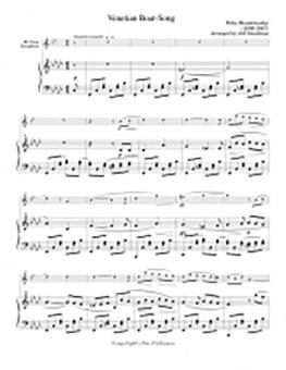 Venetian Boat-Song 