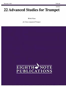 Twenty-Two Advanced Studies for Trumpet 