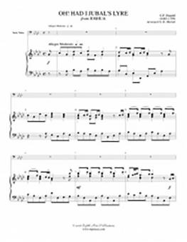 Oh! Had I Jubals Lyre 