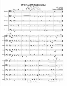 Two Italian Madrigals 