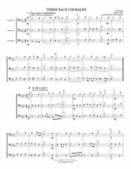 3 Bach Chorales 