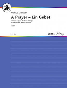 A Prayer - Ein Gebet WV 55 Standard