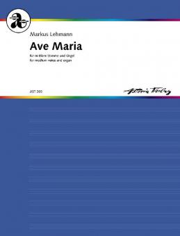 Ave Maria für mittlere Stimme und Orgel Standard