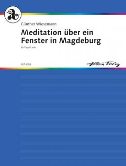 Meditation W 82 für Fagott solo Standard