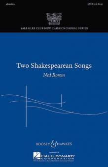 Two Shakespearean Songs 