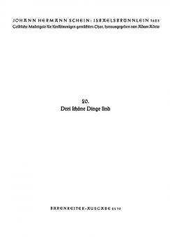 Drei schöne Dinge sind Nr. 20 Standard