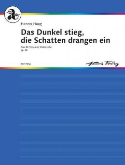 Das Dunkel stieg, die Schatten drangen ein op. 30 Standard