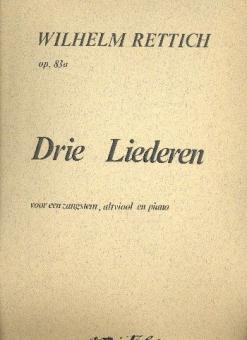 Drie Liederen op. 83 A Standard