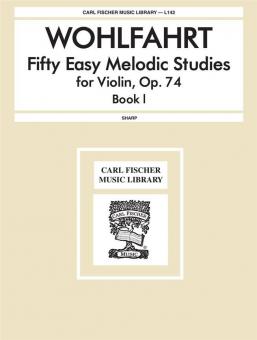 50 Easy and Melodic Studies op. 74 Band 1 