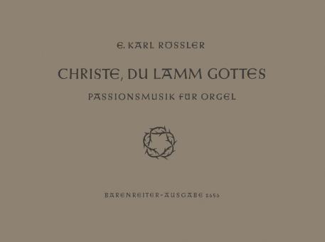 Christe, du Lamm Gottes 