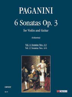 6 Sonatas op. 3 - Vol. 1: Sonatas Nos. 1-3 