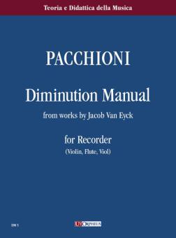 Manuale di Diminuzione From Works By Jacob Van Eyck 