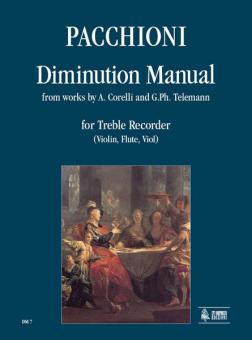 Manuale di Diminuzione From Works By A. Corelli And G. Ph. Telemann 
