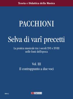 Selva Di Vari Precetti Vol. 3 - Two-Part Counterpoint 