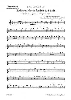 Ihr lieben Hirten, fürchtet euch nicht 