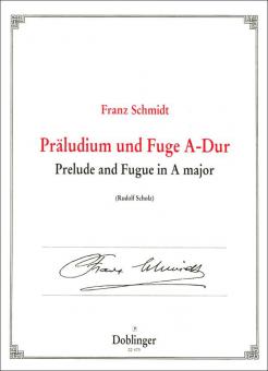 Präludium und Fuge in A-Dur 