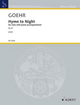 Hymn To Night Op. 87 Standard