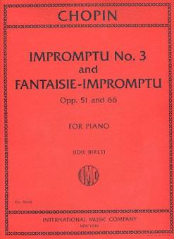 Impromptu No.3 & Fantaisie-Impromptu op.51 & 66 
