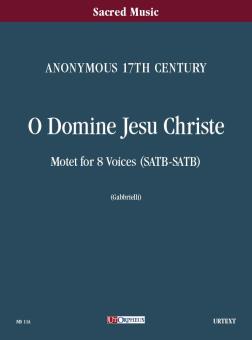 O Domine Jesu Christe (Motet) 