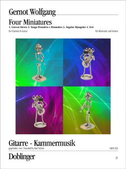 Four Miniatures für Klarinette und Gitarre 