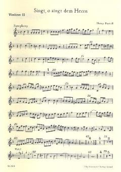 Singt, o singt dem Herrn 