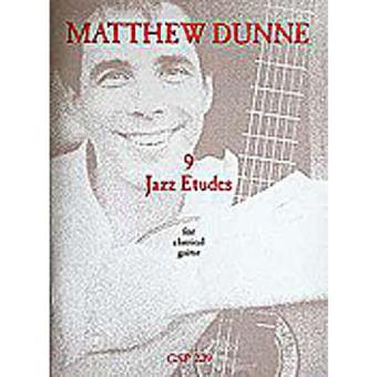 9 Jazz Etudes For Classical Guitar 