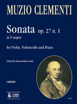 Sonata in F Major op. 27/1 