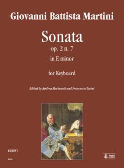 Sonata in E Minor op. 2/7 