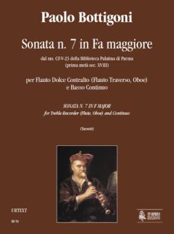 Sonata No. 7 In F Major 