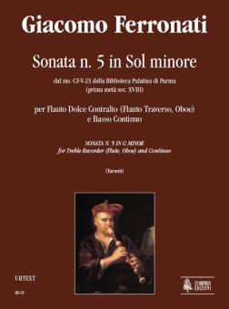 Sonate Nr. 5 in g-Moll 