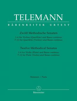 12 Methodische Sonaten TWV 4:41 Standard