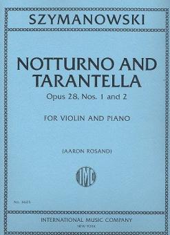 Notturno & Tarantella op. 28 