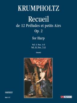 Recueil de 12 Préludes et petits Airs op. 2 Vol. 2 