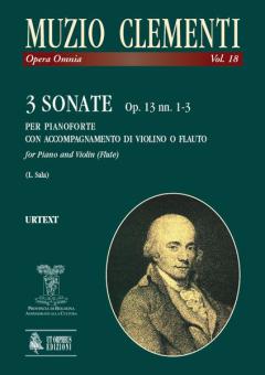 3 Sonatas op. 13/1-3 
