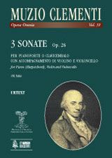 3 Sonatas op. 28 