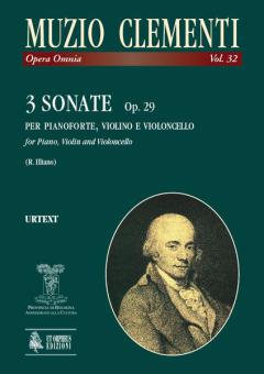 3 Sonatas op. 29 