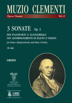 3 Sonatas op. 3 