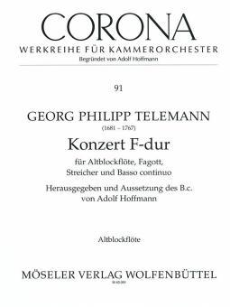 Konzert F-Dur TWV 52:F1 