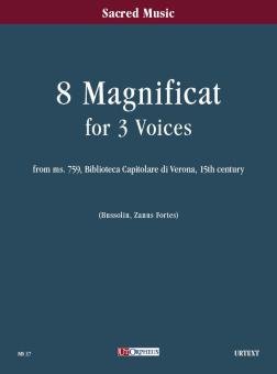 8 Magnificat For 3 Voices 