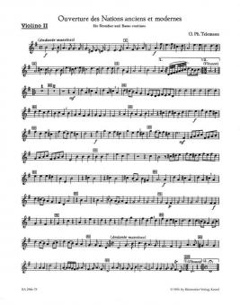 Ouverture des Nations anciens et modernes 